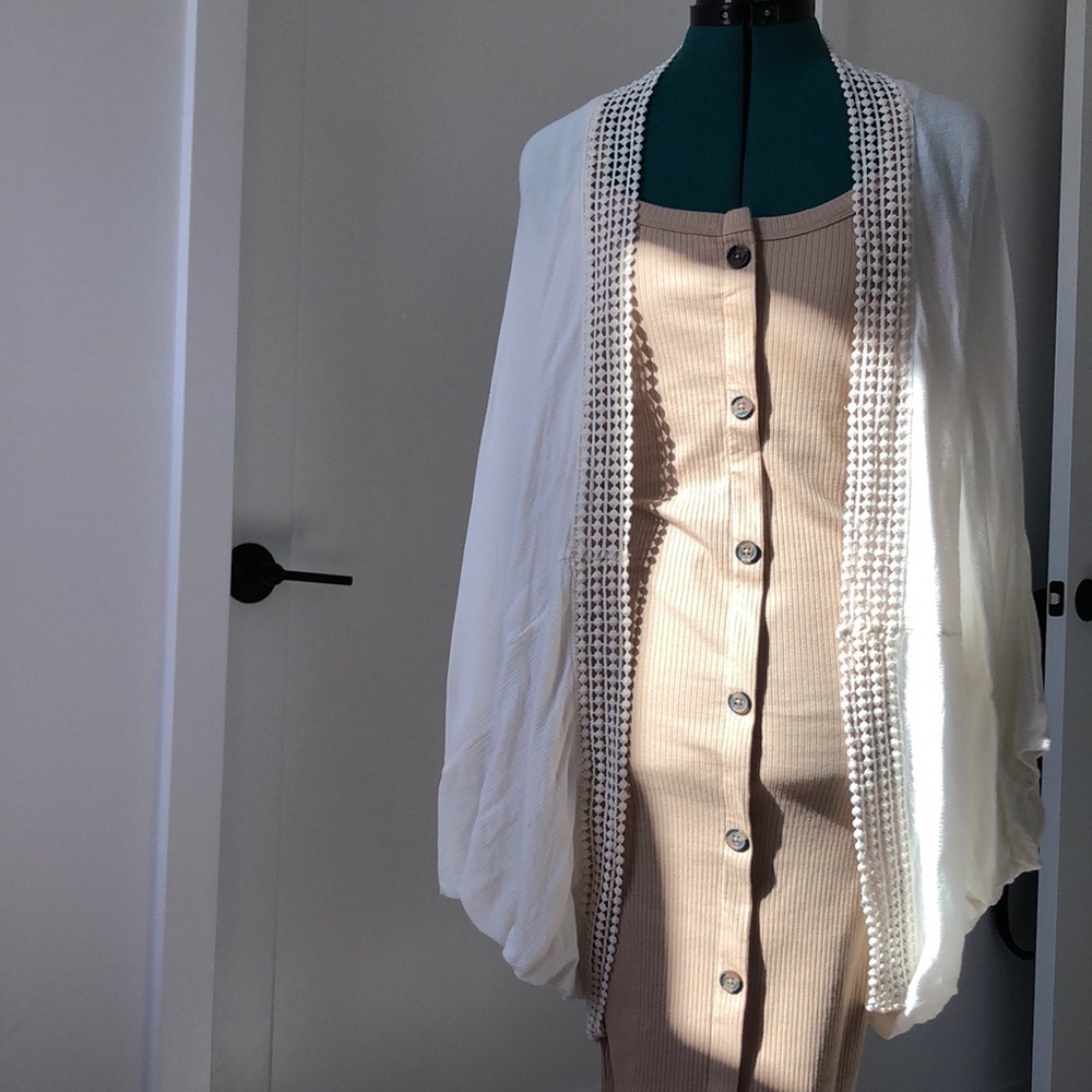 Soprano | Cardigan Cape Shrug with Sleeves